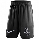 Men's Chicago White Sox Nike Black Dry Fly Shorts FengYun,baseball caps,new era cap wholesale,wholesale hats